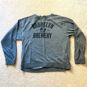 Brooklyn Brewery grey Crewneck